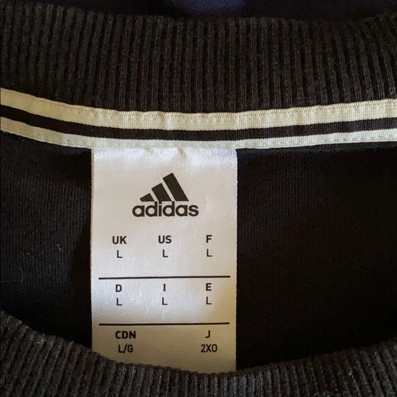 FC Barcelona Adidas Black Crewneck - Picture 2 of 2